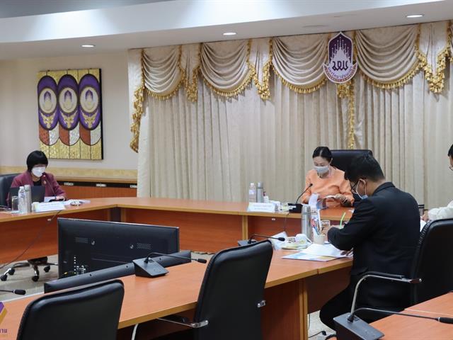 กองแผนงาน จัดประชุมคณะกรรมการธรรมาภิบาลมหาวิทยาลัยพะเยา ครั้งที่ 2 (2/2565)