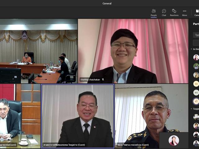 กองแผนงาน จัดประชุมคณะกรรมการธรรมาภิบาลมหาวิทยาลัยพะเยา ครั้งที่ 2 (2/2565)