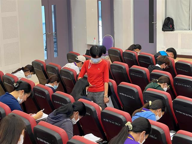 ศูนย์ภาษา คณะศิลปศาสตร์ จัดทดสอบวัดความรู้ภาษาอังกฤษ เพื่อประกอบสำเร็จการศึกษา สำหรับนิสิตรหัส 62 รอบเดือนตุลาคม 2565