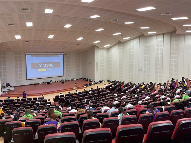 ศูนย์ภาษา คณะศิลปศาสตร์ จัดทดสอบวัดความรู้ภาษาอังกฤษ เพื่อประกอบสำเร็จการศึกษา สำหรับนิสิตรหัส 62 รอบเดือนตุลาคม 2565