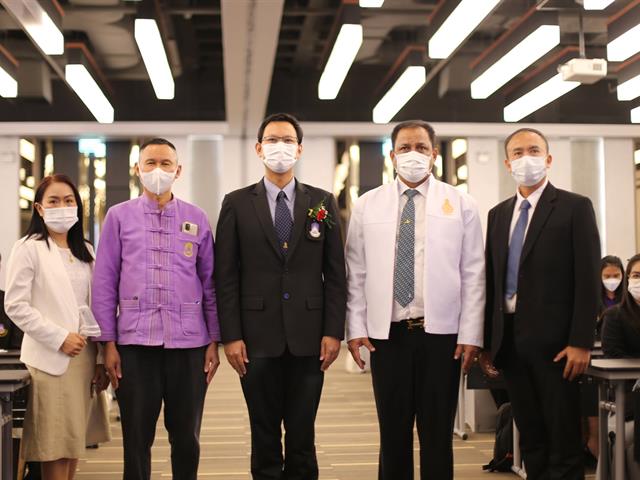 นิสิตปริญญาโทดำเนินโครงการสัมมนาทางการบริหารการศึกษา หัวข้อ “กระบวนการวิจัยทางการบริหารการศึกษา และทฤษฎีพหุปัญญากับการบริหารการศึกษาสู่การเปลี่ยนแปลงเท่าทันโลก”