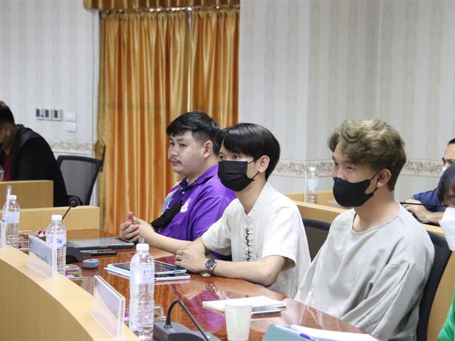ประชุมคณะกรรมการกิจการนิสิตและพัฒนาคุณภาพนิสิต
