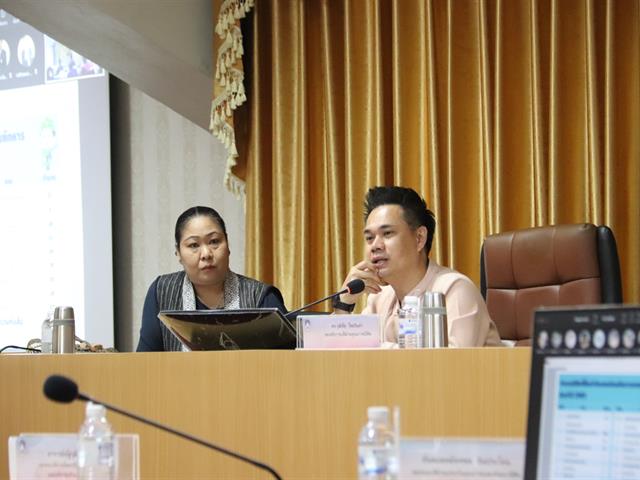 ประชุมคณะกรรมการกิจการนิสิตและพัฒนาคุณภาพนิสิต