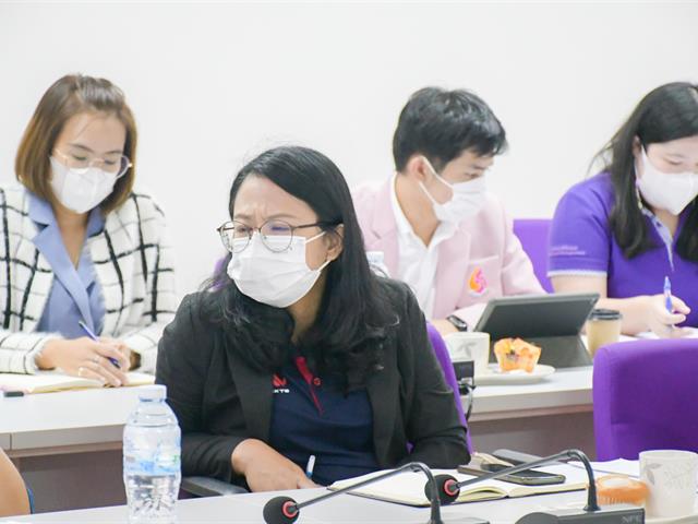 วิทยาลัยการศึกษา ดำเนินการประชุมหารือร่วมกับคณะคู่ขนาน เพื่อเตรียมความพร้อมให้นิสิตเข้ารับการทดสอบและประเมินสมรรถนะทางวิชาชีพครู 