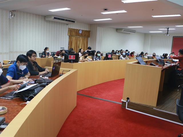 คณะสาธารณสุขศาสตร์ ได้จัดประชุมบุคลากรคณะสาธารณสุขศาสตร์ ครั้งที่ 1/2565