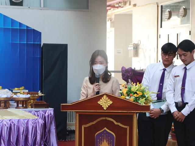 คณะสาธารณสุขศาสตร์ หลักสูตรการแพทย์แผนไทยประยุกต์ จัดพิธีไหว้ครูแผนไทย บรมครูชีวกโกมารภัจจ์