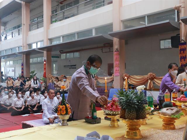 คณะสาธารณสุขศาสตร์ หลักสูตรการแพทย์แผนไทยประยุกต์ จัดพิธีไหว้ครูแผนไทย บรมครูชีวกโกมารภัจจ์
