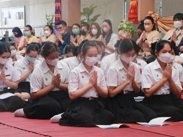 คณะสาธารณสุขศาสตร์ หลักสูตรการแพทย์แผนไทยประยุกต์ จัดพิธีไหว้ครูแผนไทย บรมครูชีวกโกมารภัจจ์