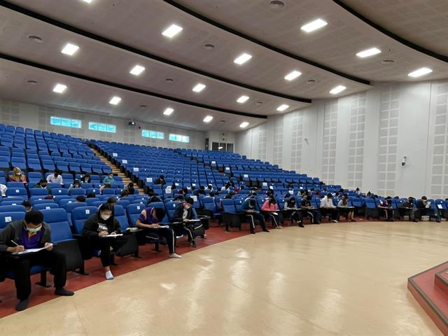ศูนย์ภาษา คณะศิลปศาสตร์ จัดทดสอบวัดความรู้ภาษาอังกฤษ เพื่อประกอบสำเร็จการศึกษา สำหรับนิสิตรหัส 62 รอบเดือนพฤศจิกายน 2565