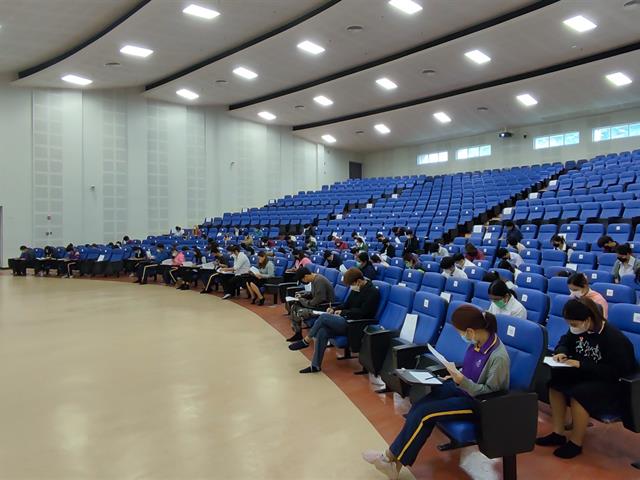 ศูนย์ภาษา คณะศิลปศาสตร์ จัดทดสอบวัดความรู้ภาษาอังกฤษ เพื่อประกอบสำเร็จการศึกษา สำหรับนิสิตรหัส 62 รอบเดือนพฤศจิกายน 2565