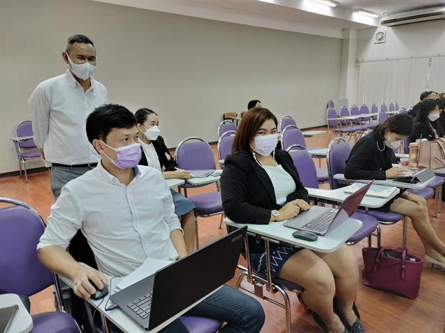 ภาพบรรยากาศการเรียนการสอนรายวิชา รายวิชา 176741 การบริหารทรัพยากรมนุษย์ทางการศึกษา หลักสูตรการศึกษามหาบัณฑิต สาขาวิชาการบริหารการศึกษา
