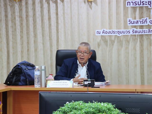 กองแผนงาน จัดประชุมคณะกรรมการบริหารความเสี่ยงฯ ครั้งที่ 7 (2/2565) เพื่อพิจารณาการดำเนินงานด้านการบริหารความเสี่ยง การควบคุมภายใน และความโปร่งใส รอบ 12 เดือน ประจำปีงบประมาณ พ.ศ. 2565 และแผนบริหารจัดการความเสี่ยงฯ ประจำปีงบประมาณ พ.ศ. 2566