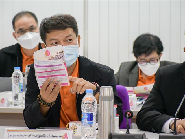 วิทยาลัยการศึกษา ต้อนรับคณะศึกษาดูงาน การจัดการศึกษาหลักสูตรควบระดับปริญญาตรี 2 ปริญญา จากมหาวิทยาลัยราชภัฏชัยภูมิ