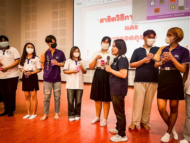 สาขาวิชาอนามัยชุมชน คณะสาธารณสุขศาสตร์ จัดโครงการสร้างเสริมสุขภาพและป้องกันโรคแก่นิสิตในมหาวิทยาลัยพะเยา