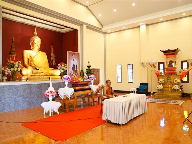 มหาวิทยาลัยพะเยา ร่วมกับ คณะสงฆ์วัดบ้านโซ้ อบต.แม่นาเรือ จัดพิธีถวายพระพรชัยมงคล  แด่ สมเด็จพระเจ้าลูกเธอ เจ้าฟ้าพัรกิติยาภา ฯ