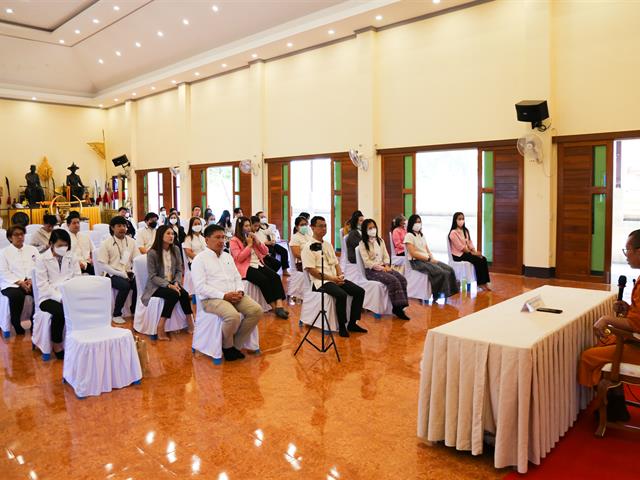 มหาวิทยาลัยพะเยา ร่วมกับ คณะสงฆ์วัดบ้านโซ้ อบต.แม่นาเรือ จัดพิธีถวายพระพรชัยมงคล  แด่ สมเด็จพระเจ้าลูกเธอ เจ้าฟ้าพัรกิติยาภา ฯ