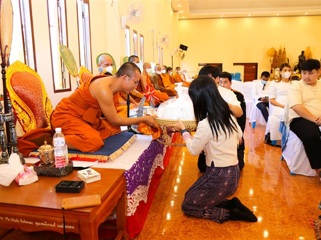 มหาวิทยาลัยพะเยา ร่วมกับ คณะสงฆ์วัดบ้านโซ้ อบต.แม่นาเรือ จัดพิธีถวายพระพรชัยมงคล  แด่ สมเด็จพระเจ้าลูกเธอ เจ้าฟ้าพัรกิติยาภา ฯ