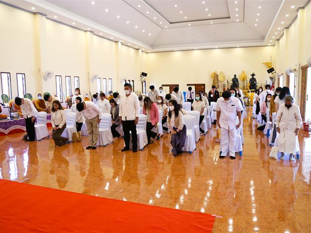 มหาวิทยาลัยพะเยา ร่วมกับ คณะสงฆ์วัดบ้านโซ้ อบต.แม่นาเรือ จัดพิธีถวายพระพรชัยมงคล  แด่ สมเด็จพระเจ้าลูกเธอ เจ้าฟ้าพัรกิติยาภา ฯ