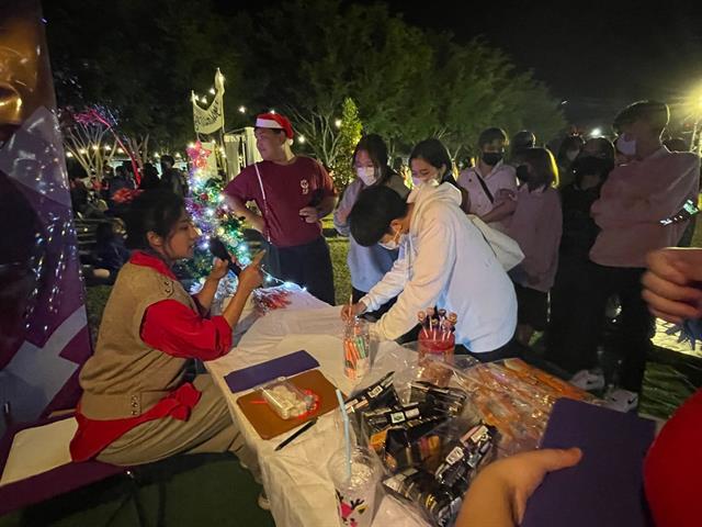 คลินิกกฎหมาย คณะนิติศาสตร์ ร่วมกิจกรรม Christmas day