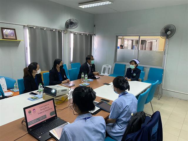 คณะสาธารณสุขศาสตร์ หลักสูตรวิทยาศาสตรบัณฑิต สาขาวิชาการส่งเสริมสุขภาพ ดำเนินโครงการนิเทศงานและติดตามผลการฝึกงานวิชาชีพของนิสิต
