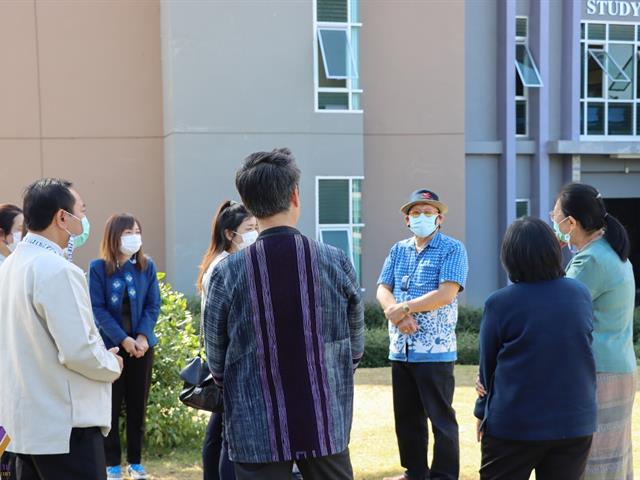 มหาวิทยาลัยพะเยา ต้อนรับคณะผู้บริหารและเจ้าหน้าที่ผู้ปฏิบัติงานด้านงบประมาณของสำนักงบประมาณ เยี่ยมชมประชุมหารือ และตรวจติดตามผลการดำเนินงานด้านงบประมาณของมหาวิทยาลัยพะเยา