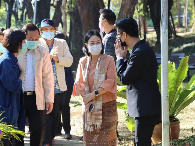 มหาวิทยาลัยพะเยา ต้อนรับคณะผู้บริหารและเจ้าหน้าที่ผู้ปฏิบัติงานด้านงบประมาณของสำนักงบประมาณ เยี่ยมชมประชุมหารือ และตรวจติดตามผลการดำเนินงานด้านงบประมาณของมหาวิทยาลัยพะเยา