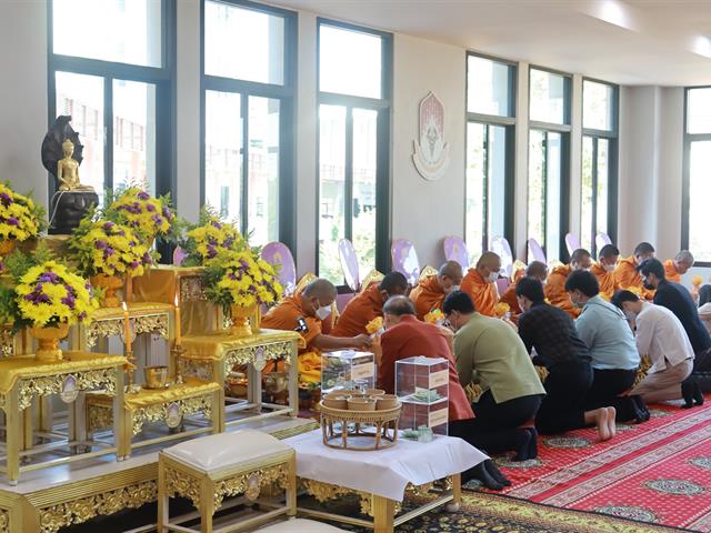 ทำบุญคณะแพทยศาสตร์ ม.พะเยา 