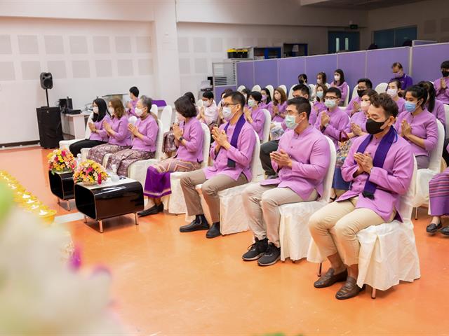 คณะศิลปศาสตร์จัดโครงการทำบุญคณะศิลปศาสตร์ ประจำปี ๒๕๖๖