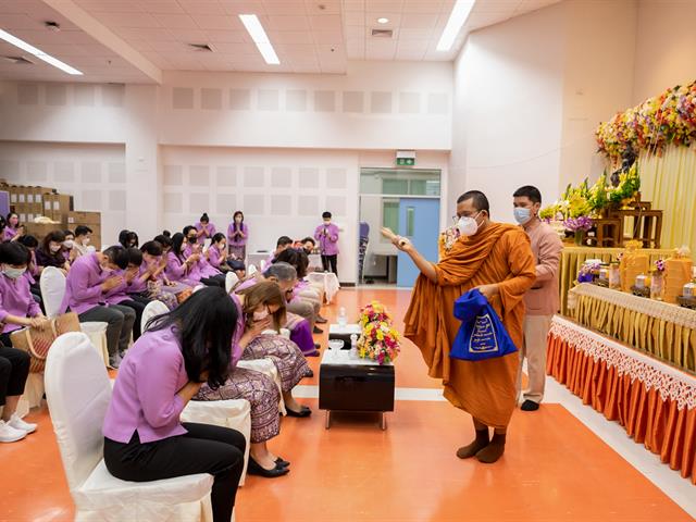 คณะศิลปศาสตร์จัดโครงการทำบุญคณะศิลปศาสตร์ ประจำปี ๒๕๖๖