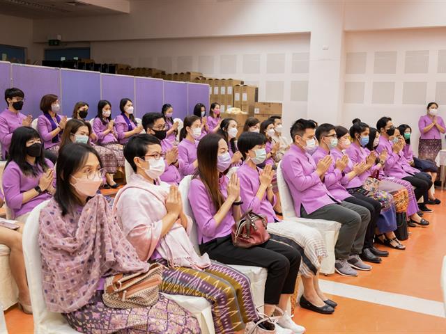 คณะศิลปศาสตร์จัดโครงการทำบุญคณะศิลปศาสตร์ ประจำปี ๒๕๖๖