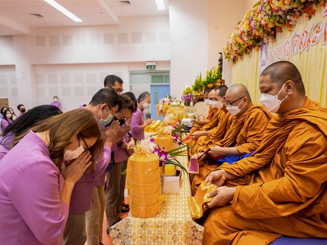 คณะศิลปศาสตร์จัดโครงการทำบุญคณะศิลปศาสตร์ ประจำปี ๒๕๖๖