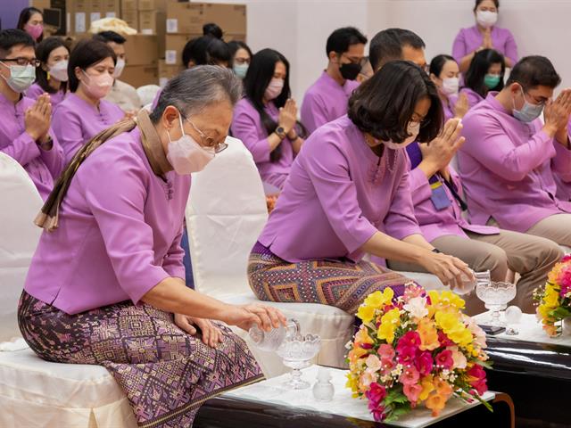 คณะศิลปศาสตร์จัดโครงการทำบุญคณะศิลปศาสตร์ ประจำปี ๒๕๖๖