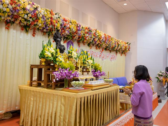 คณะศิลปศาสตร์จัดโครงการทำบุญคณะศิลปศาสตร์ ประจำปี ๒๕๖๖