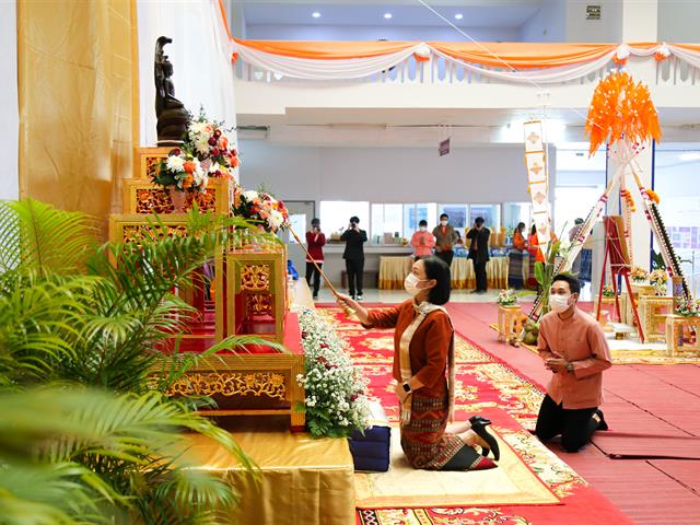 ทำบุญเนื่องในวันขึ้นปีใหม่ ประจำปี 2566