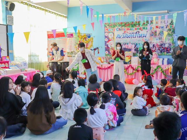 วิทยาลัยการศึกษา ดำเนินการจัดกิจกรรมค่ายอาสาพัฒนาโรงเรียน ณ โรงเรียนบ้านสันจกปก จังหวัดพะเยา