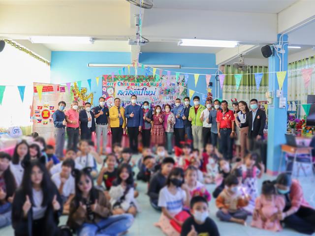 วิทยาลัยการศึกษา ดำเนินการจัดกิจกรรมค่ายอาสาพัฒนาโรงเรียน ณ โรงเรียนบ้านสันจกปก จังหวัดพะเยา
