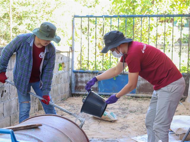 วิทยาลัยการศึกษา ดำเนินการจัดกิจกรรมค่ายอาสาพัฒนาโรงเรียน ณ โรงเรียนบ้านสันจกปก จังหวัดพะเยา