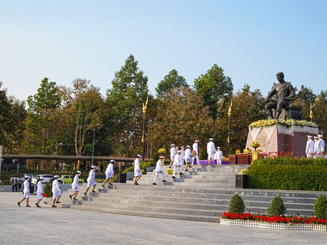 มหาวิทยาลัยพะเยา ร่วมงาน “วันยุทธหัตถีสมเด็จพระนเรศวรมหาราช” 