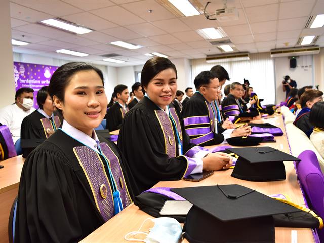 ครงการปัจฉิมนิเทศ “ประสิทธิ์บัณฑิตาภรณ์” สำหรับบัณฑิตที่สำเร็จการศึกษา ปีการศึกษา 2564
