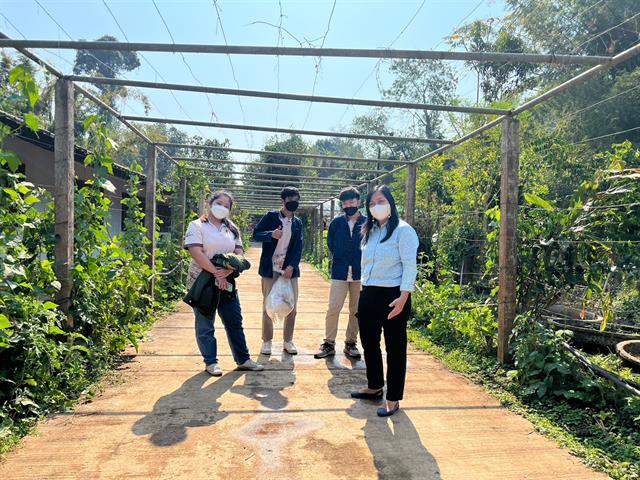 ลงพื้นที่ดำเนินกิจกรรมการเพาะเลี้ยงเนื้อเยื่อ " โรงเรียนตำรวจตระเวนชายแดนเบ็ตตี้ดูเมน ต.ผาช้างน้อย อ.ปง จ.พะเยา " โดยคณะเกษตรฯ ม.พะเยา