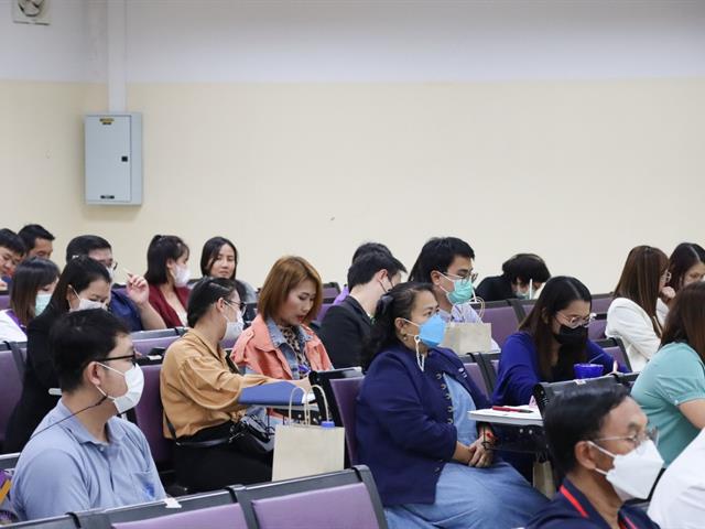 กองแผนงานจัดโครงการอบรม Balance Score Card (BSC) เพื่อรายงานผลความสำเร็จของโครงการตามแผนปฏิบัติการประจำปีงบประมาณ พ.ศ. 2566 ในระบบบริหารจัดการแผนและงบประมาณ (e-Budget)