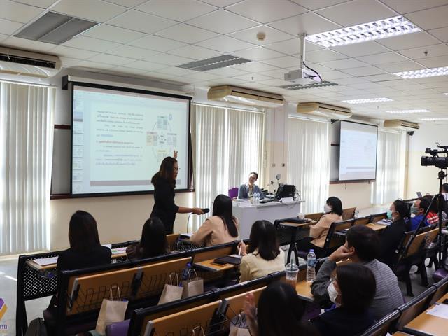กองแผนงานจัดโครงการอบรม Balance Score Card (BSC) เพื่อรายงานผลความสำเร็จของโครงการตามแผนปฏิบัติการประจำปีงบประมาณ พ.ศ. 2566 ในระบบบริหารจัดการแผนและงบประมาณ (e-Budget)