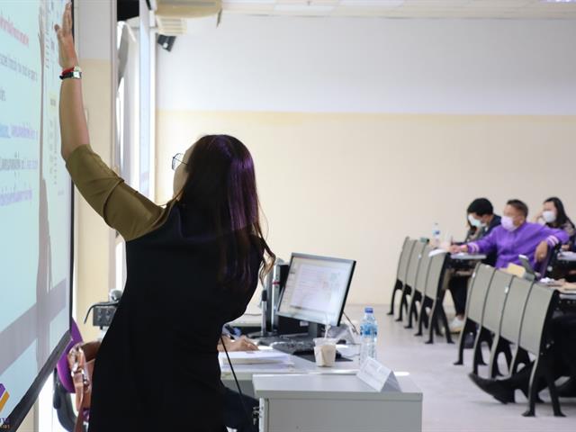 กองแผนงานจัดโครงการอบรม Balance Score Card (BSC) เพื่อรายงานผลความสำเร็จของโครงการตามแผนปฏิบัติการประจำปีงบประมาณ พ.ศ. 2566 ในระบบบริหารจัดการแผนและงบประมาณ (e-Budget)