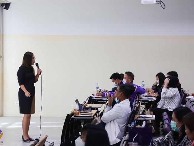 กองแผนงานจัดโครงการอบรม Balance Score Card (BSC) เพื่อรายงานผลความสำเร็จของโครงการตามแผนปฏิบัติการประจำปีงบประมาณ พ.ศ. 2566 ในระบบบริหารจัดการแผนและงบประมาณ (e-Budget)