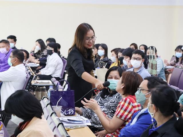 กองแผนงานจัดโครงการอบรม Balance Score Card (BSC) เพื่อรายงานผลความสำเร็จของโครงการตามแผนปฏิบัติการประจำปีงบประมาณ พ.ศ. 2566 ในระบบบริหารจัดการแผนและงบประมาณ (e-Budget)