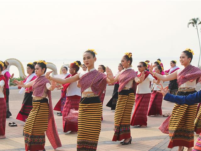 มหาวิทยาลัยพะเยา ร่วมพิธีบวงสรวงสักการะไหว้สาพญางำเมือง ประจำปี 2566