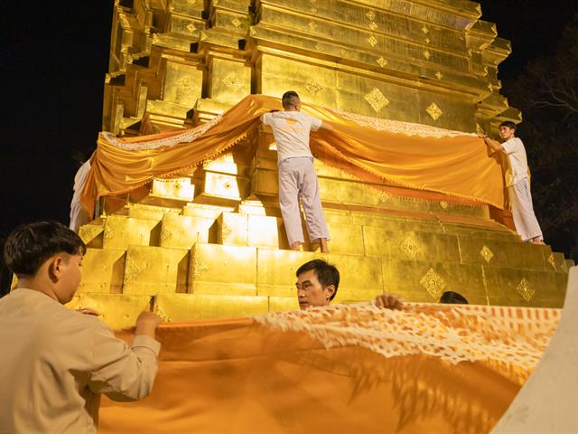 คณะศิลปศาสตร์ ได้เข้าร่วมโครงการ “ประเพณีแห่ผ้าห่มพระธาตุจอมทอง” ประจำปี ๒๕๖๖