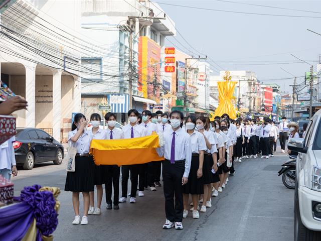 คณะศิลปศาสตร์ ได้เข้าร่วมโครงการ “ประเพณีแห่ผ้าห่มพระธาตุจอมทอง” ประจำปี ๒๕๖๖