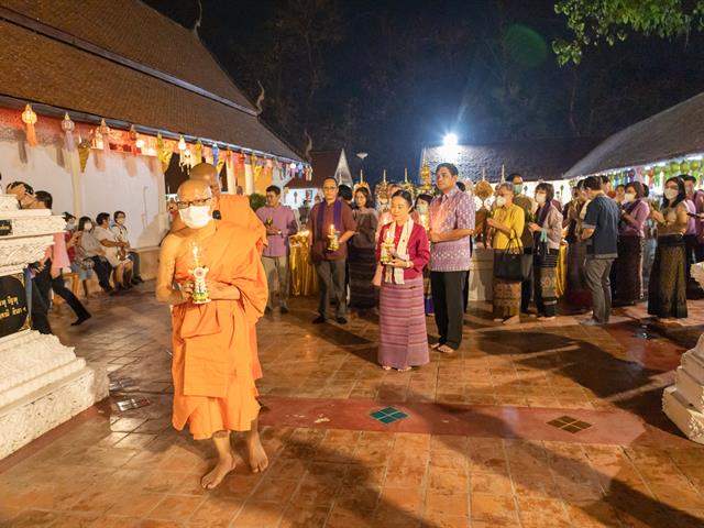 คณะศิลปศาสตร์ ได้เข้าร่วมโครงการ “ประเพณีแห่ผ้าห่มพระธาตุจอมทอง” ประจำปี ๒๕๖๖