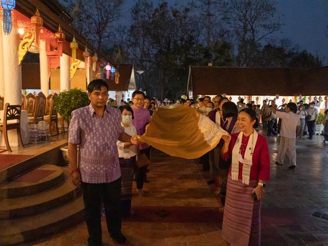 คณะศิลปศาสตร์ ได้เข้าร่วมโครงการ “ประเพณีแห่ผ้าห่มพระธาตุจอมทอง” ประจำปี ๒๕๖๖